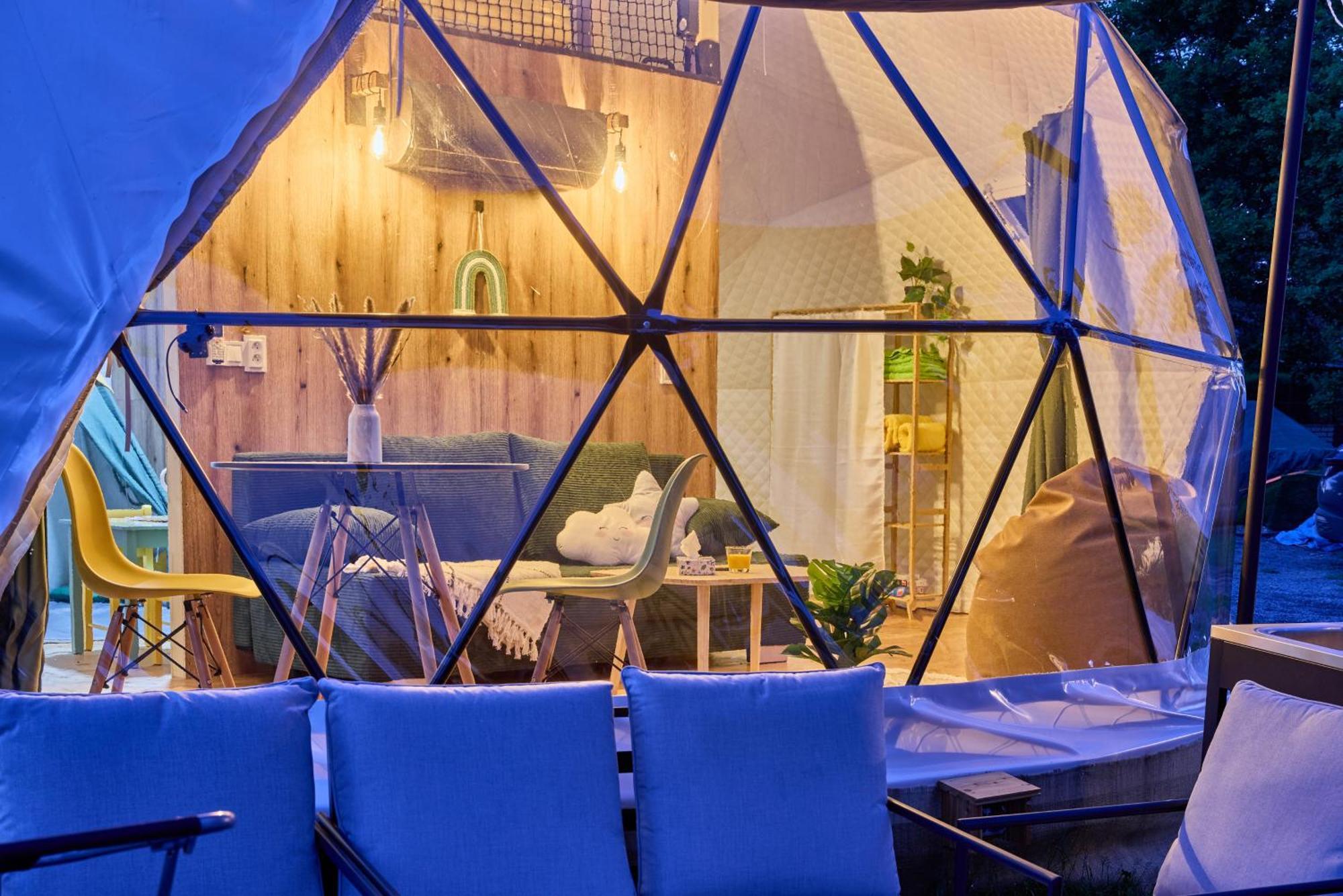 Glamping Slapy Hotel Bagian luar foto