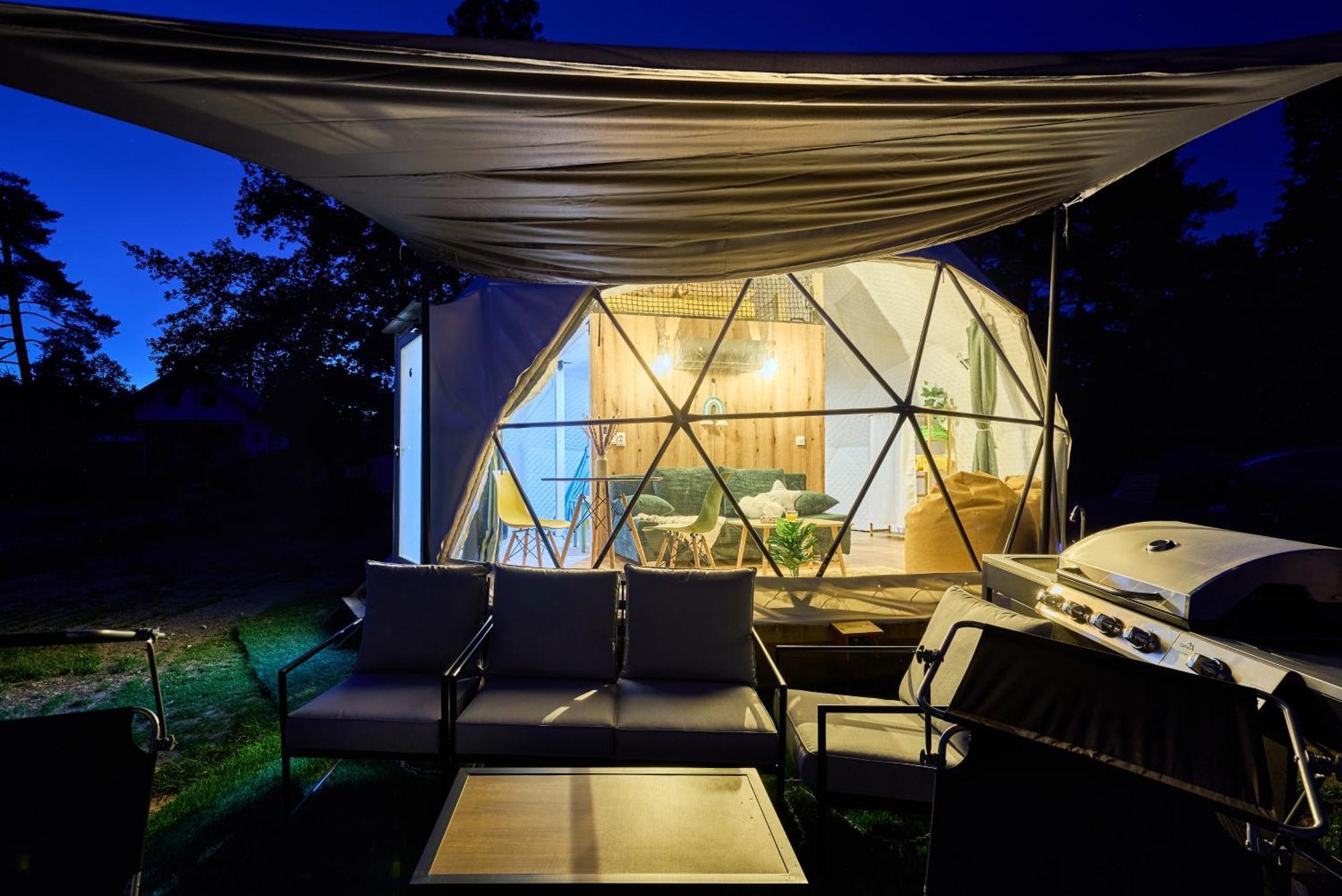 Glamping Slapy Hotel Bagian luar foto