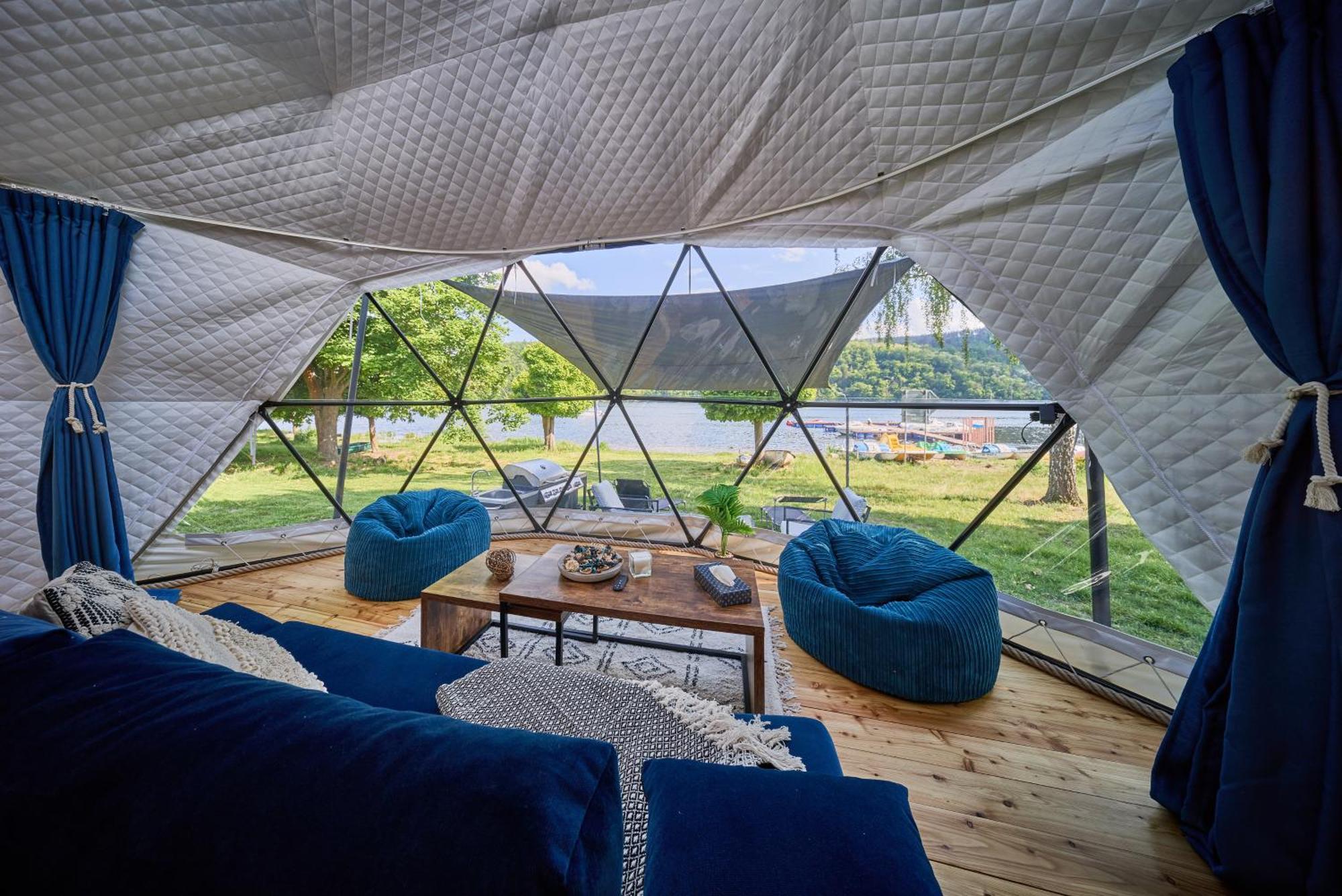 Glamping Slapy Hotel Bagian luar foto