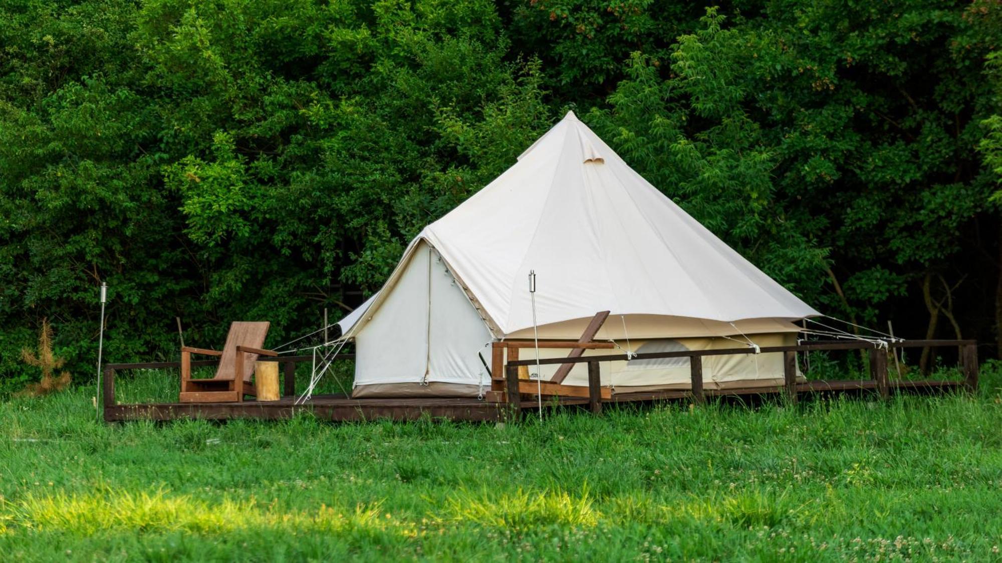 Glamping Slapy Hotel Bagian luar foto